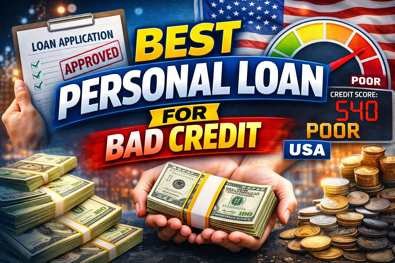 Personal Loan for Bad Credit USA