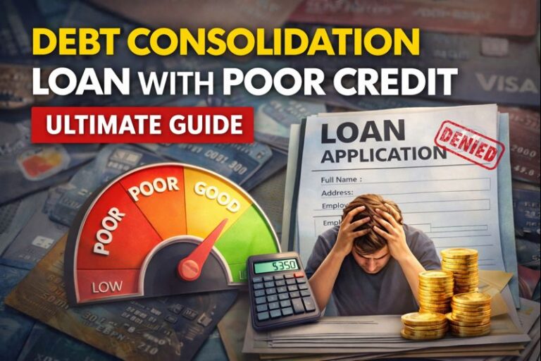 Debt Consolidation loan with poor credit