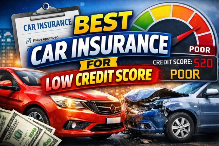 Best Car Insurance for low credit score