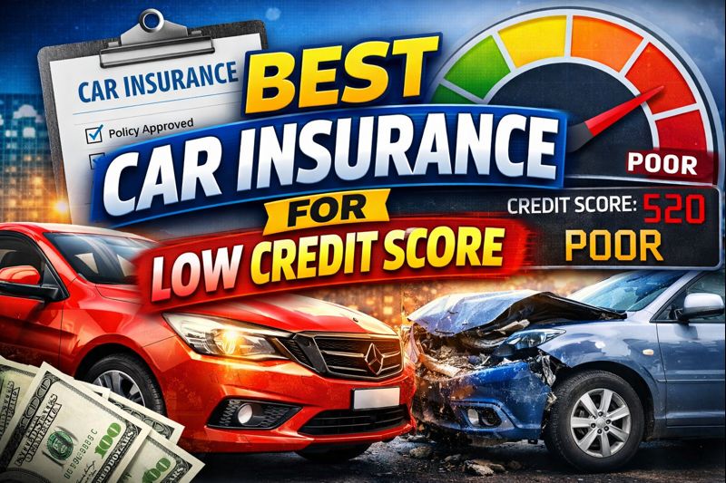 Best Car Insurance for low credit score