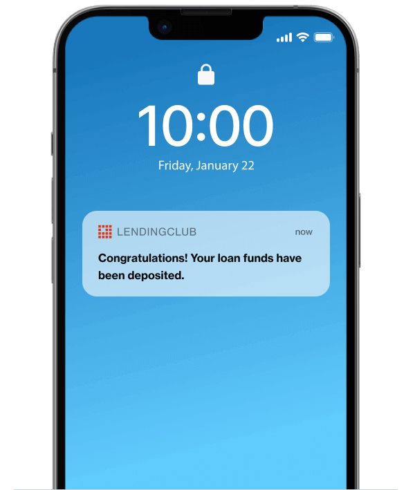 Loan approved but money not deposited.