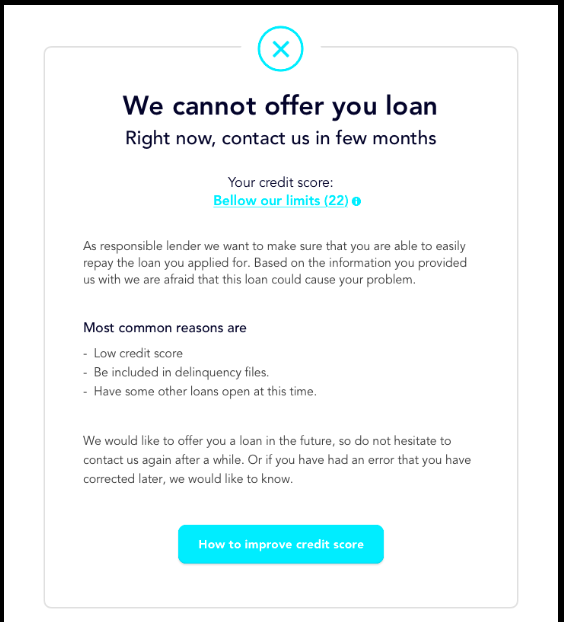 Pre-Approved Personal Loan Rejected?