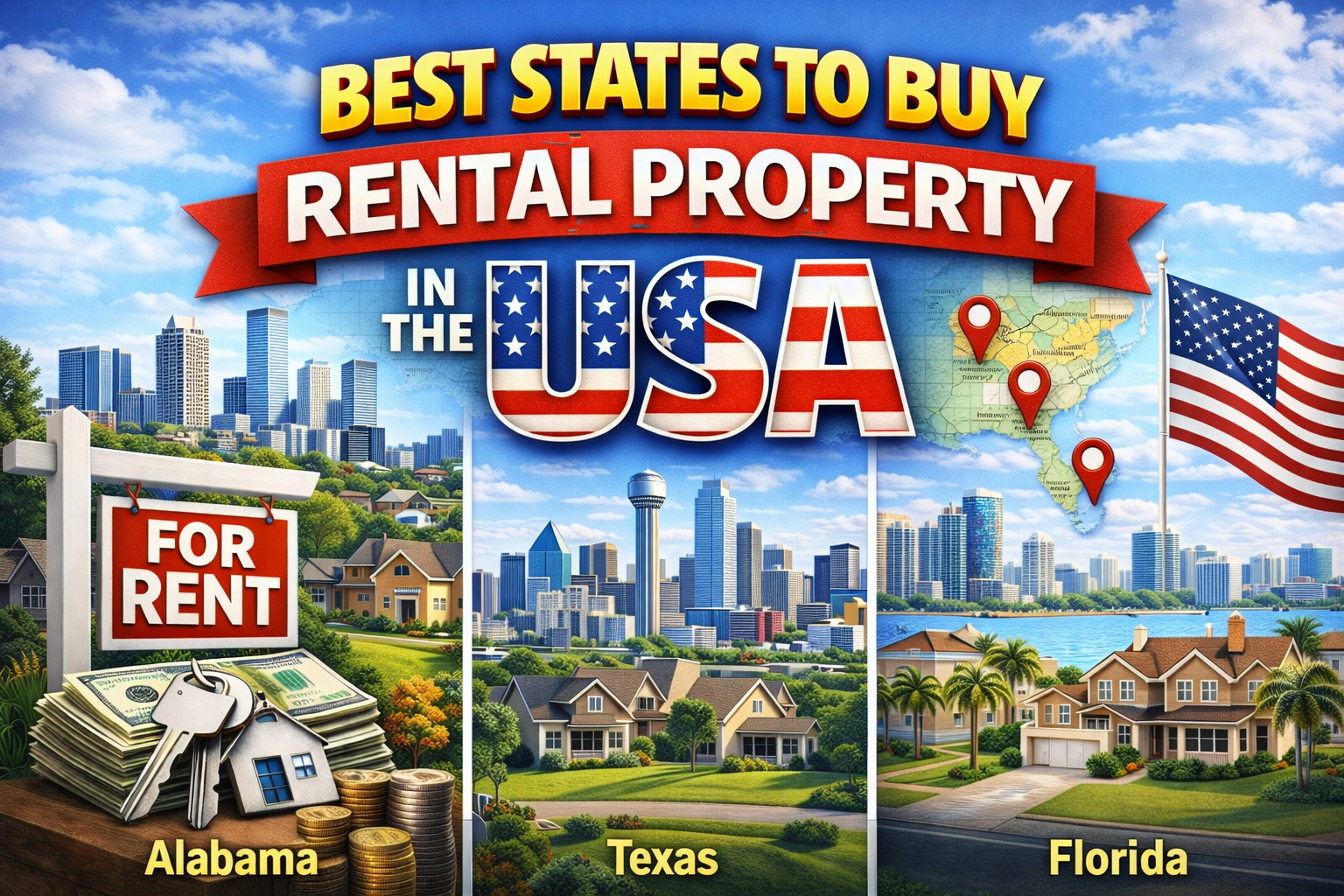 Best States to Buy Rental Property in USA