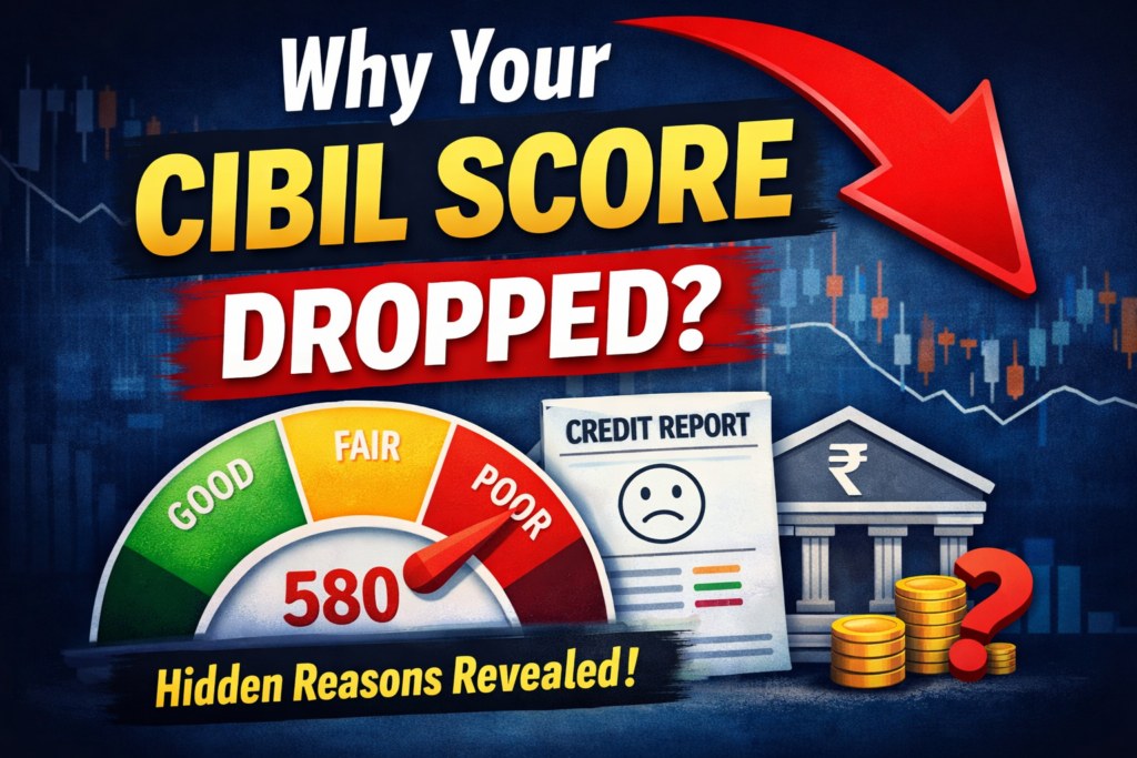 Why CIBIL Score Dropped Suddenly?