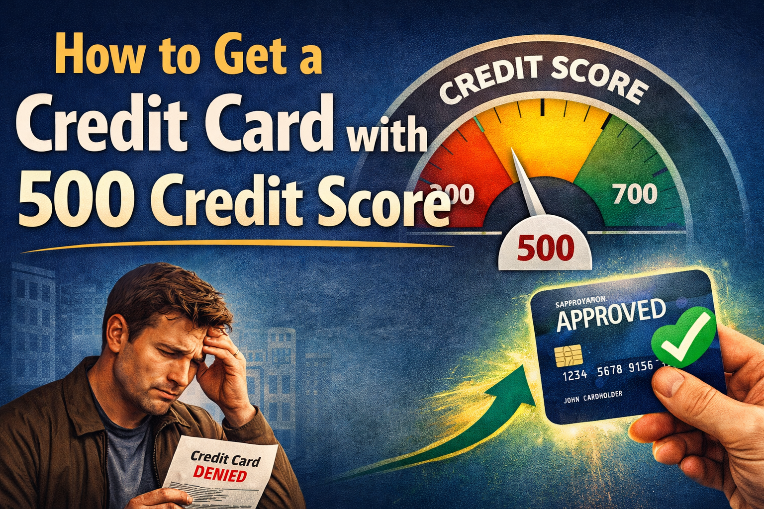 Credit Card with 500 Credit Score