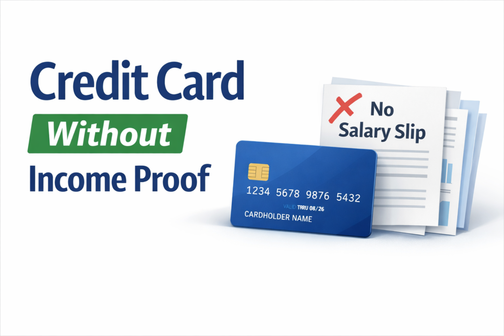 Credit Card Loan Without Income Proof