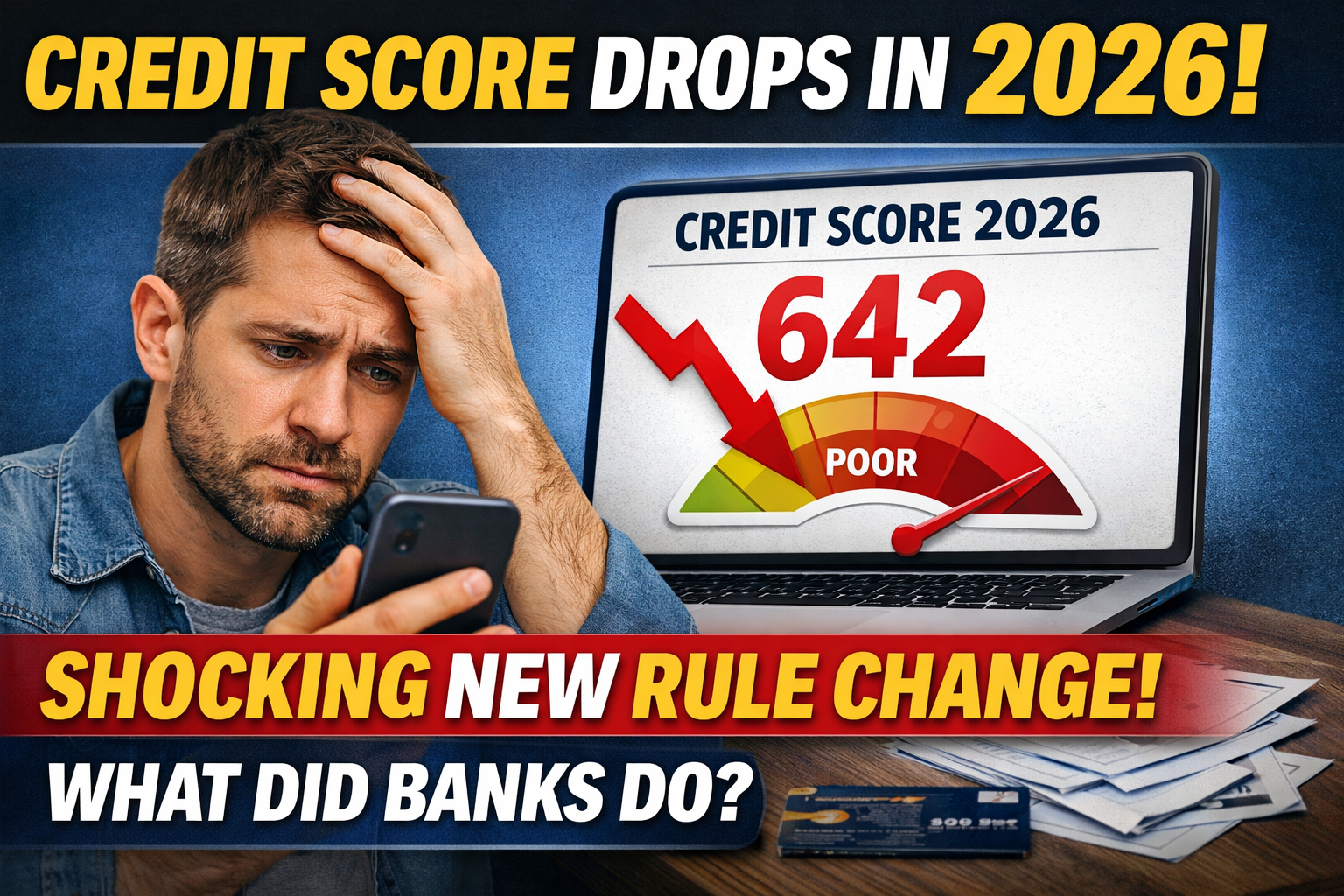 Credit Score Drops