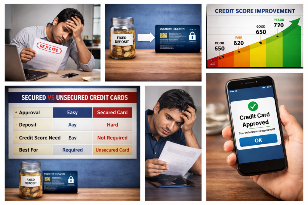 Get Instant Approval Credit Cards - credit card rejection india