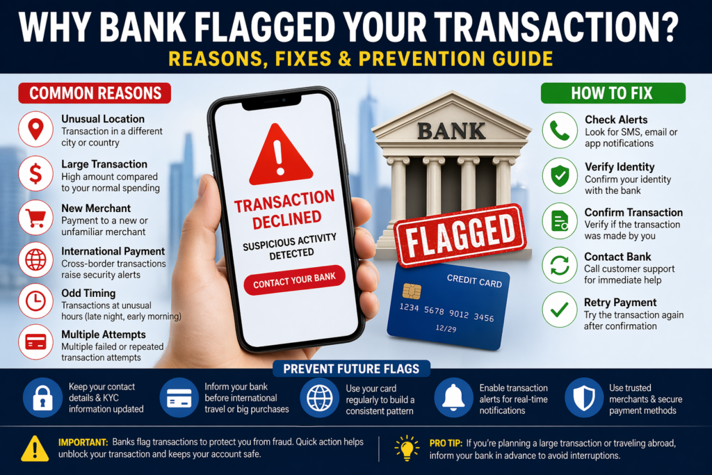 Bank Flagged Your Payment