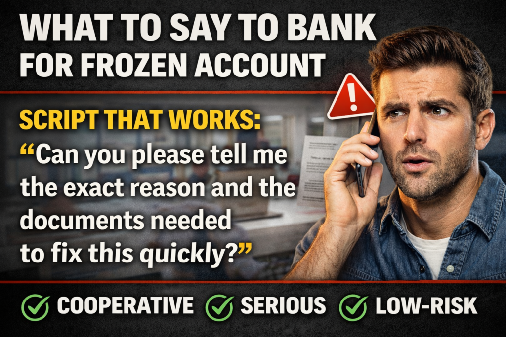 Your Bank Account Got Frozen Overnight