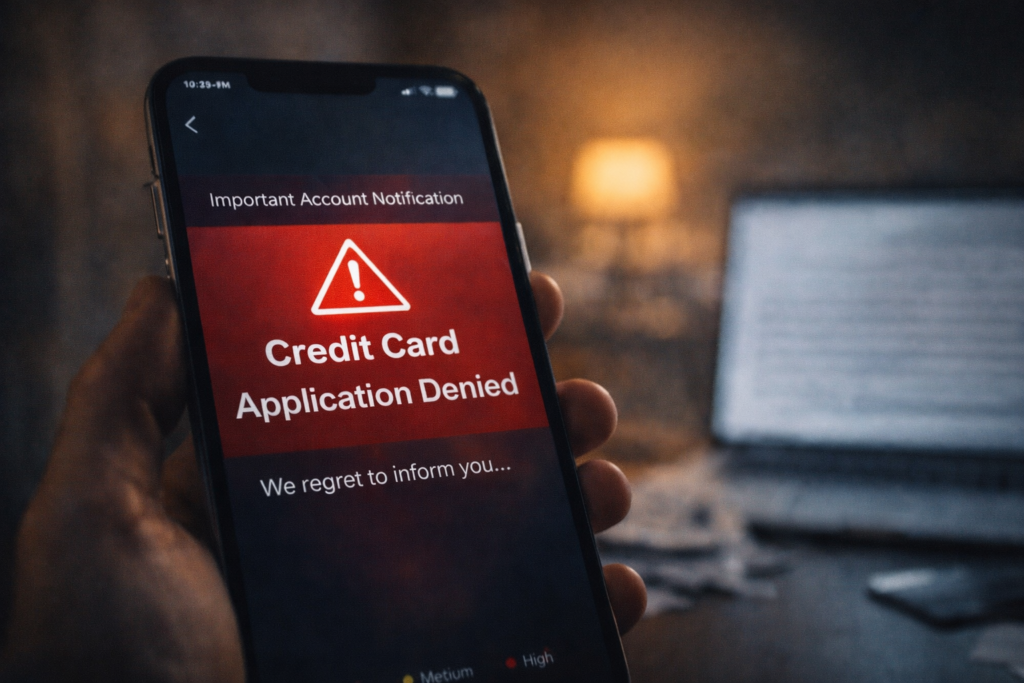 Credit Card Application Keeps Getting Denied