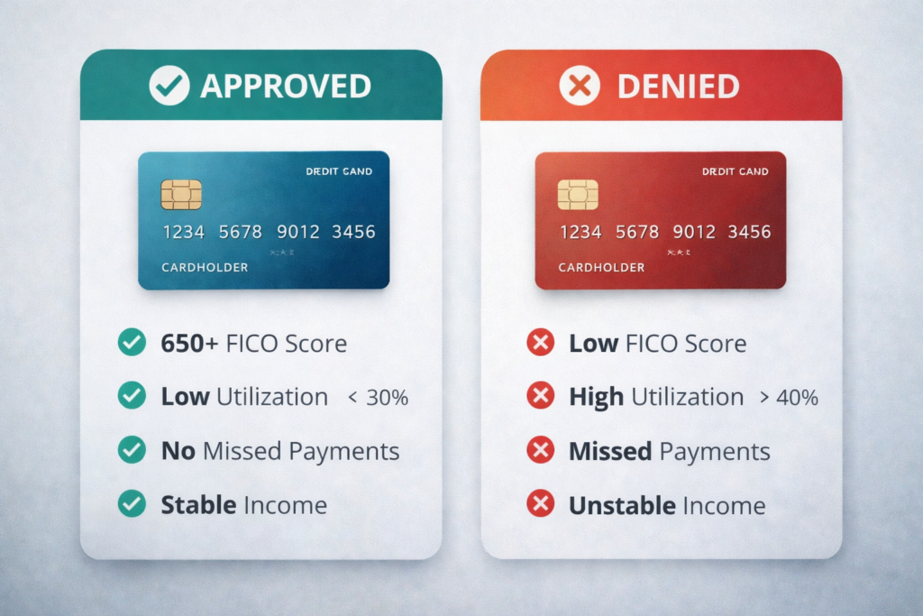 Credit Card Application Keeps Getting Denied