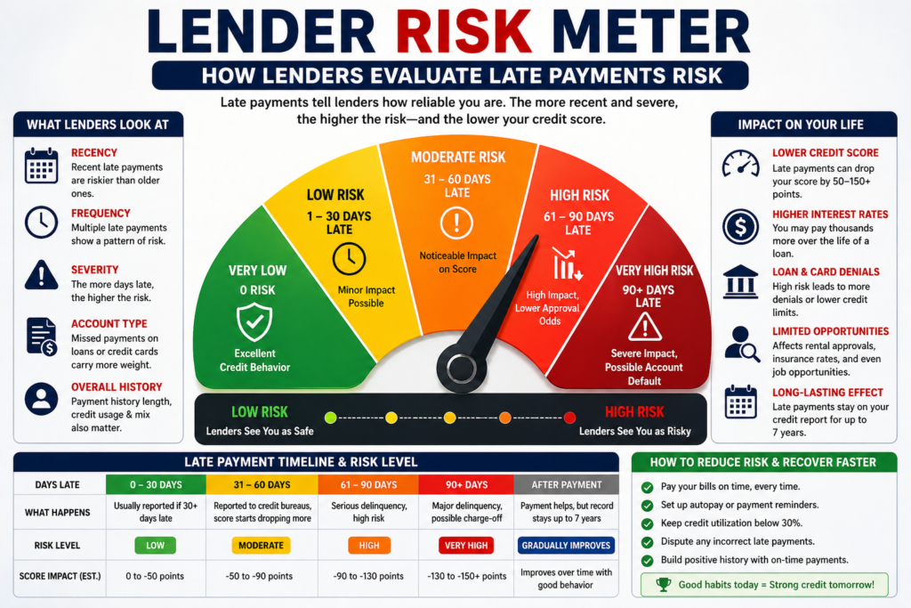 How Long Late Payment Affects Credit Score