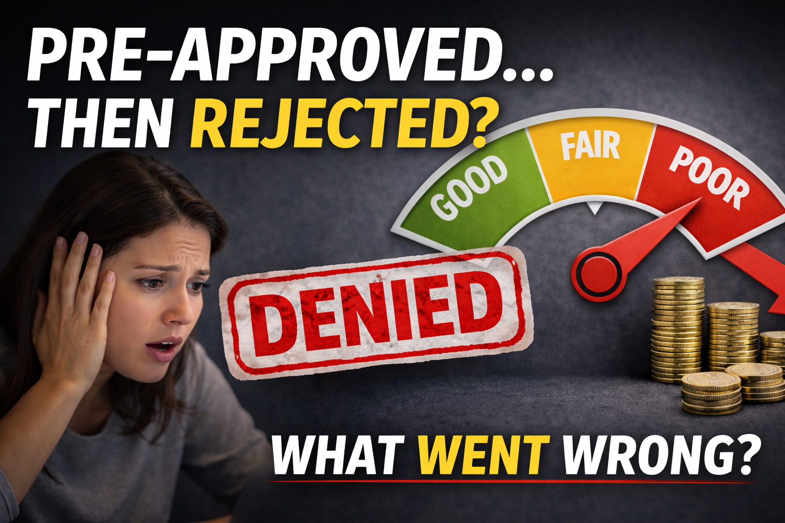 Loan Denied After Pre-Approval