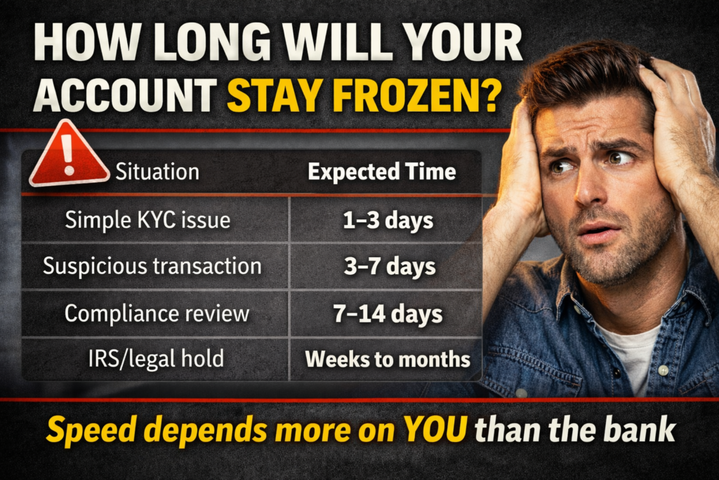 Your Bank Account Got Frozen Overnight