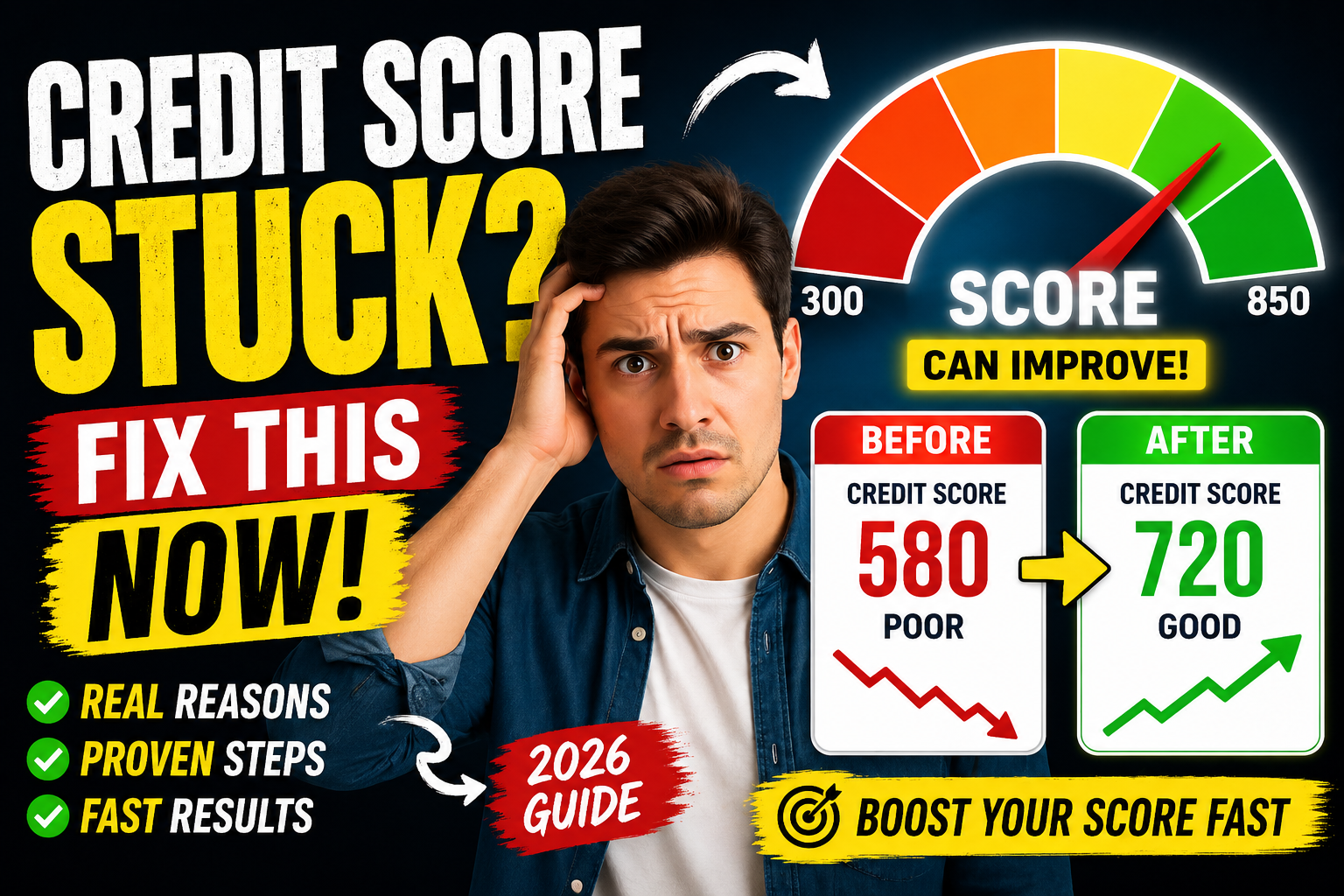Credit Score Stuck