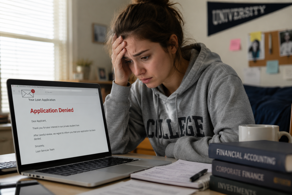 Private Student Loan Denied?