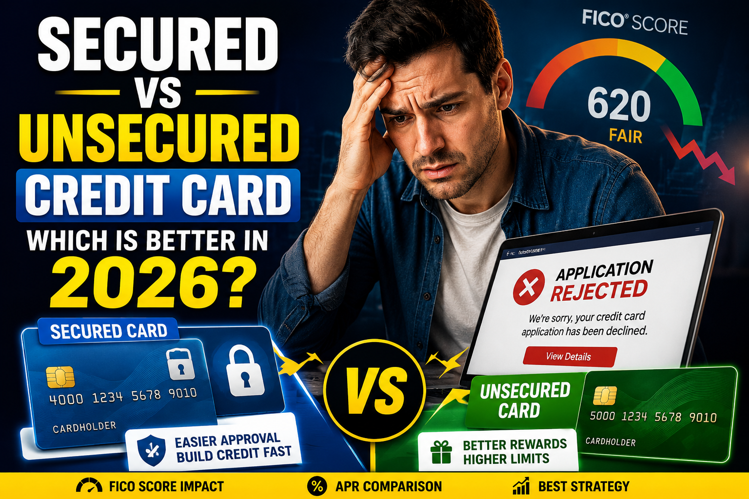 Secured vs Unsecured Credit Card USA