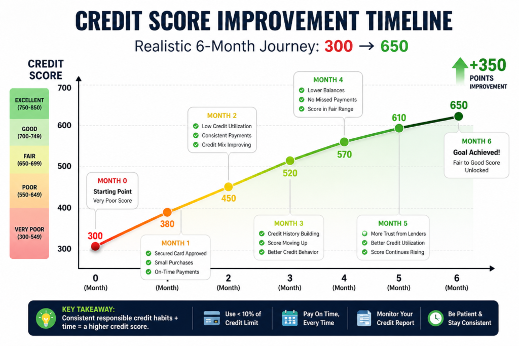 Best Credit Cards for Bad Credit USA (300–580)