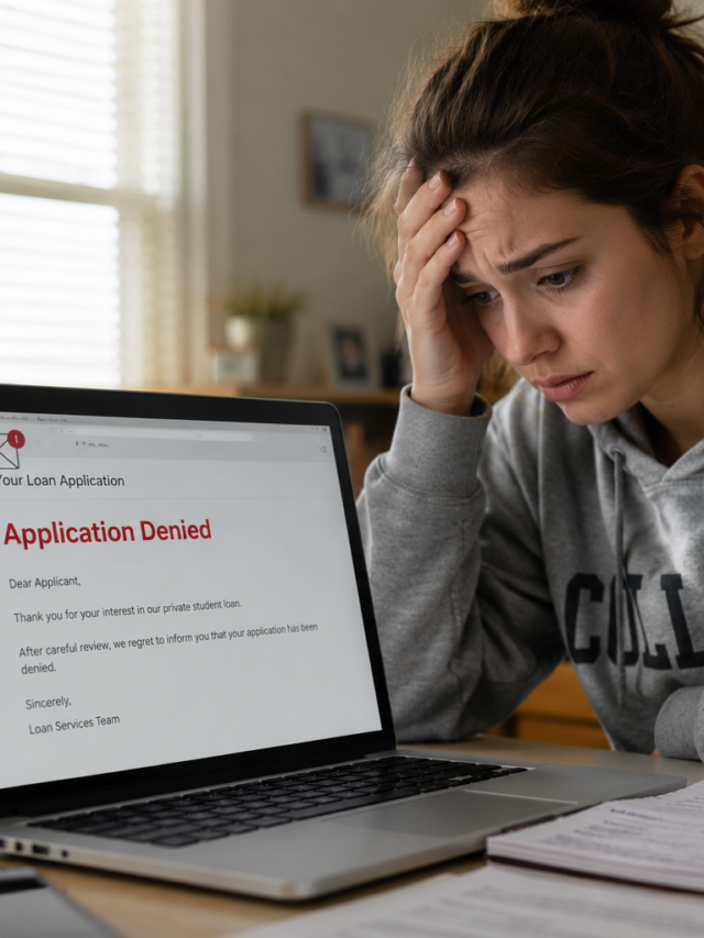 Private Student Loan Denied?