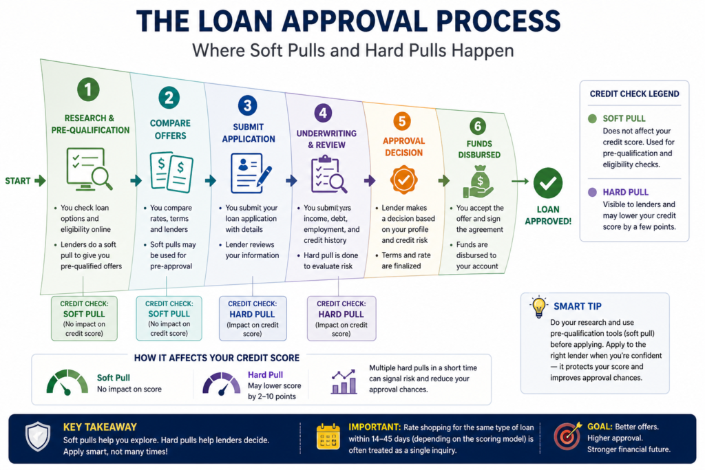 Soft Pull vs Hard Pull Loan Approval