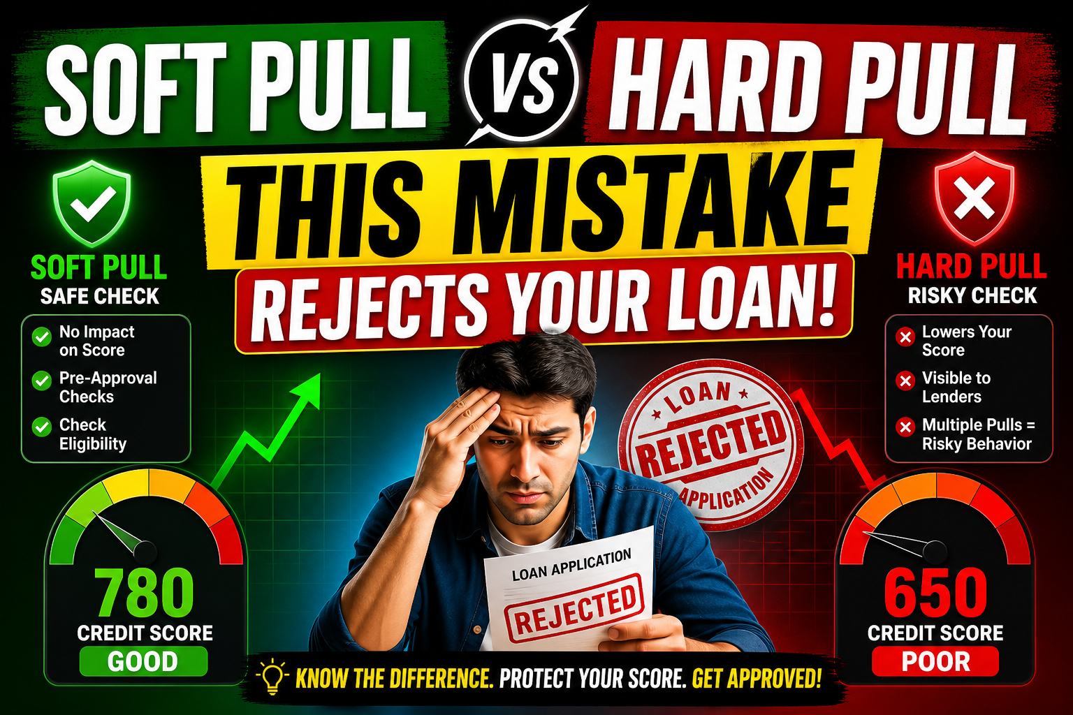 Soft pull vs hard pull loan approval