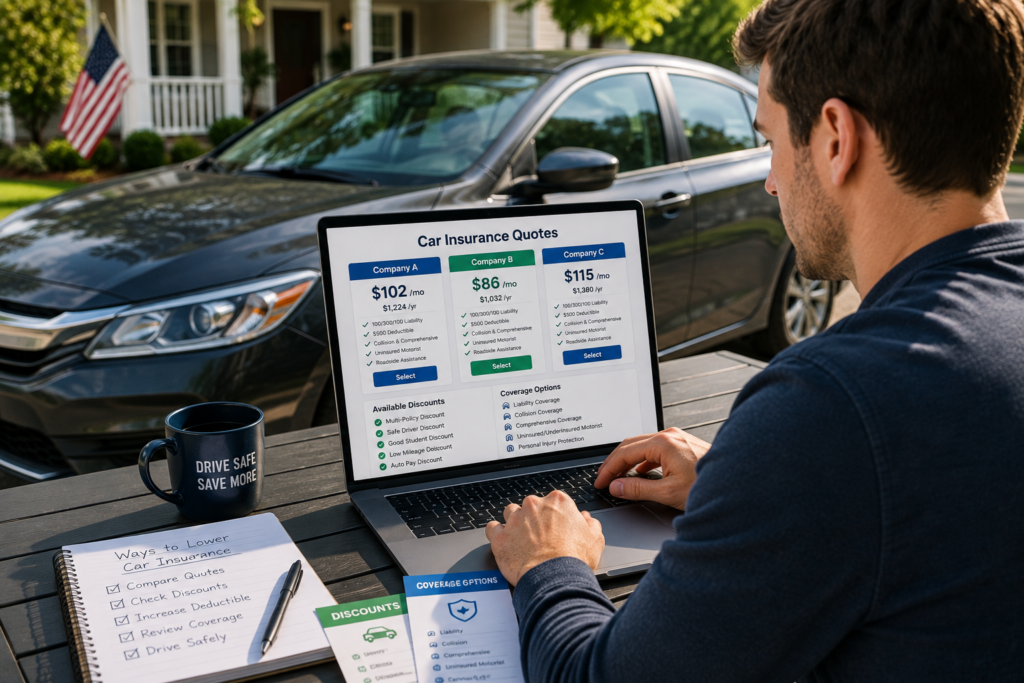 How to lower car insurance with practical money-saving strategies