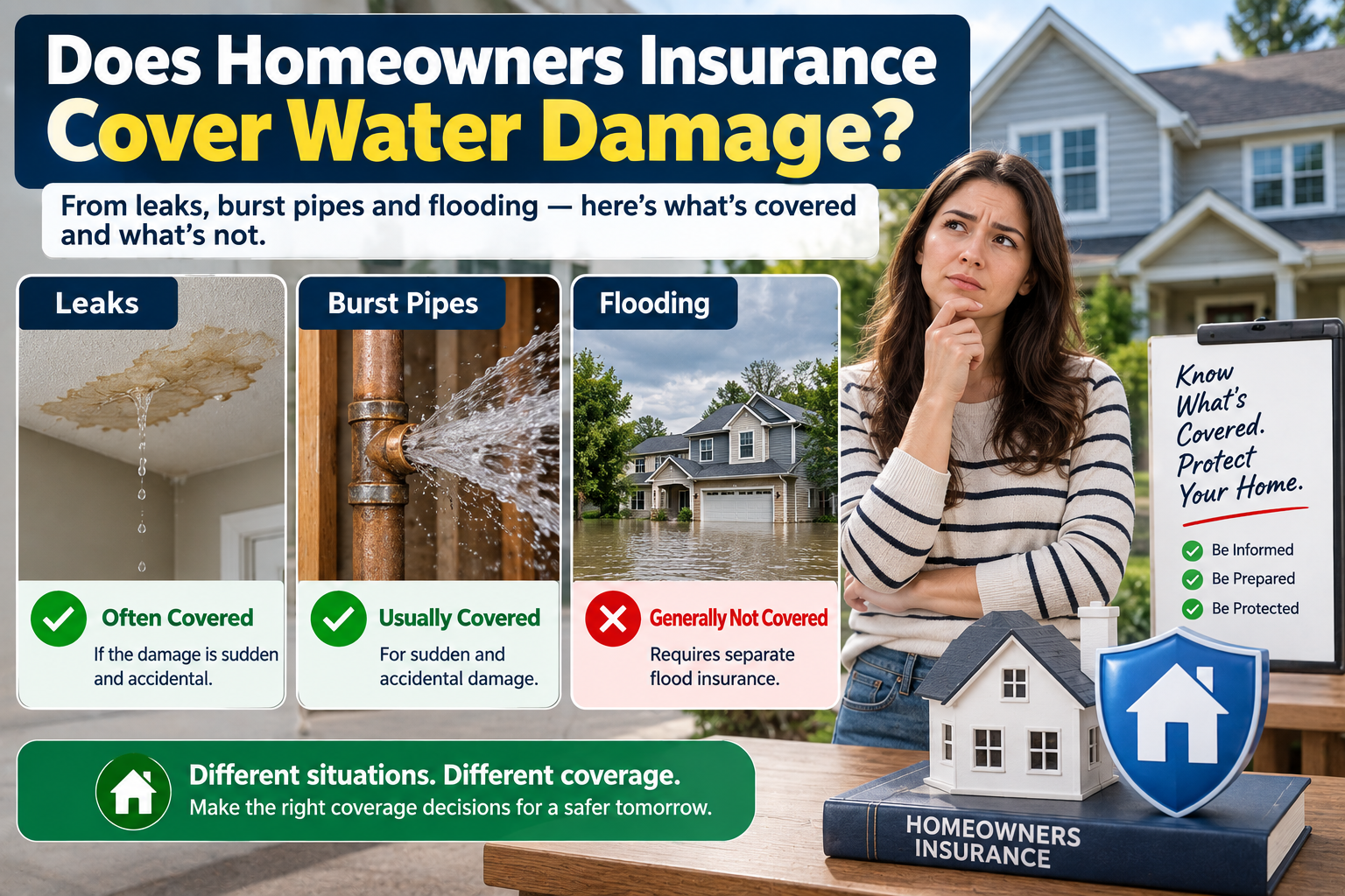 does homeowners insurance cover water damage